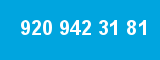 920 942 31 81